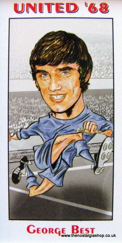 Manchester United 1968, European Cup Winners. Football Card Set