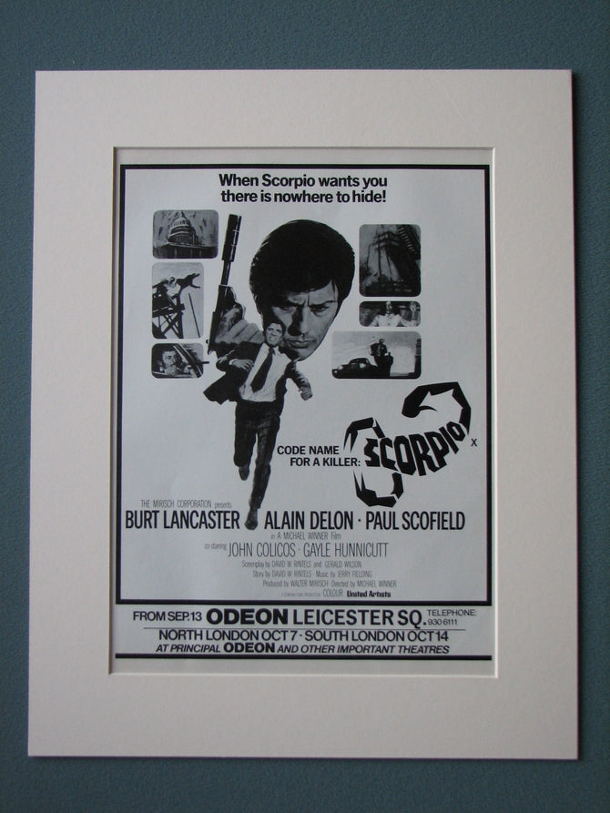 Scorpio 1973 Original advert (ref AD504)