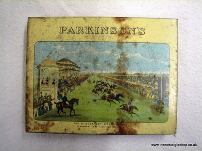 Parkinson's Royal Doncaster Butter-Scotch, Vintage Tin (ref nos085)