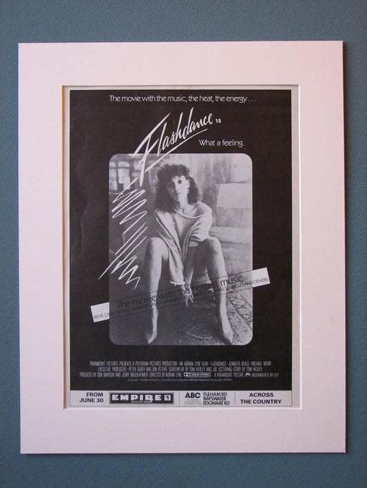 Flashdance Original Advert (ref AD480)