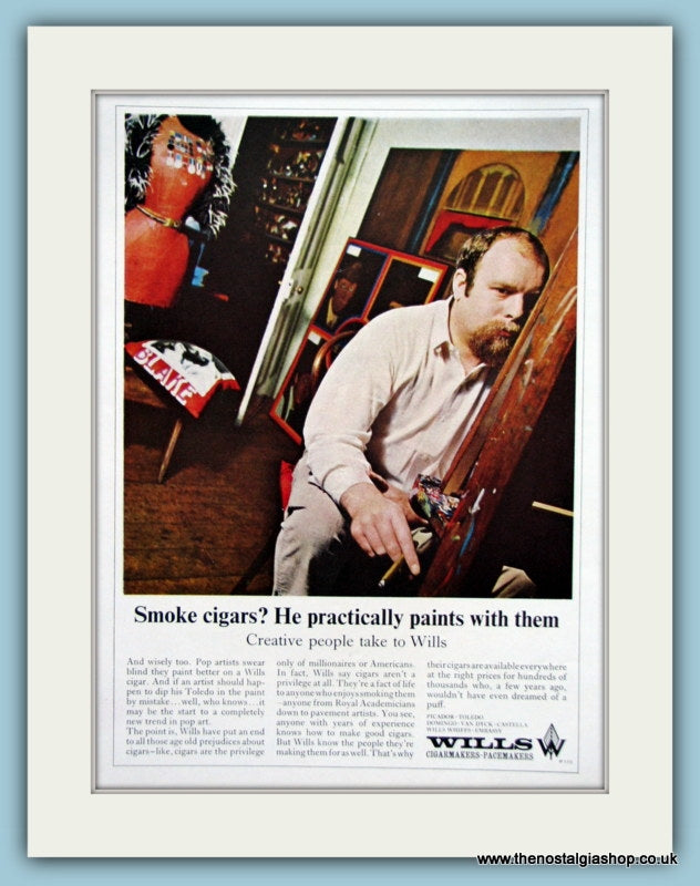 Wills Cigars Original Advert 1966 (ref AD6131)