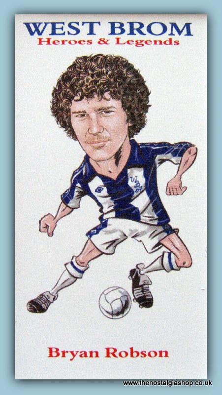 West Brom Heroes and Legends Football Card Set