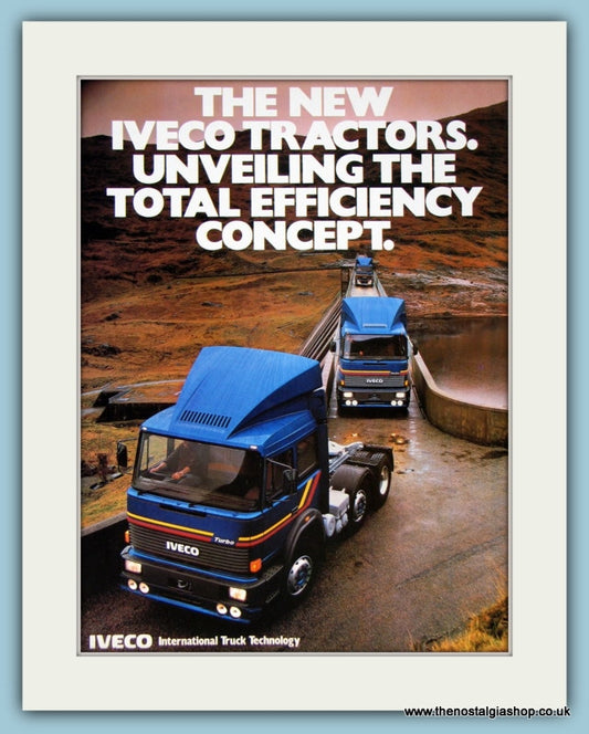 Iveco Trucks. Original Advert 1988 (ref AD2949)