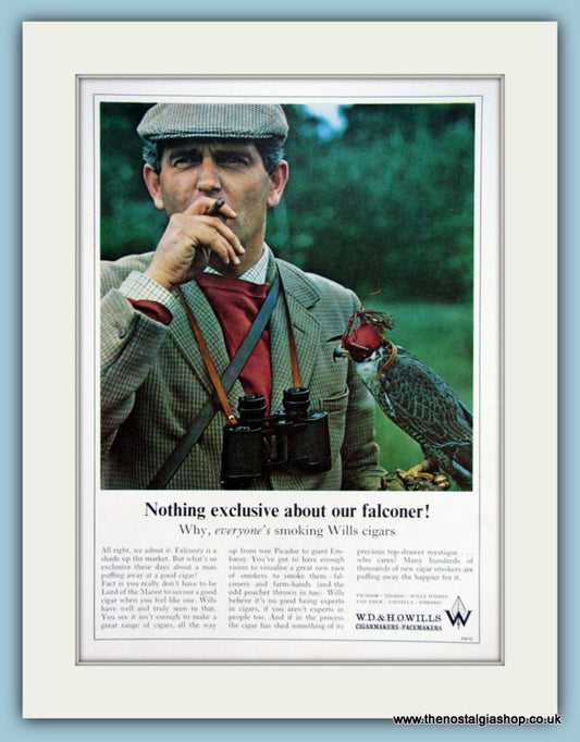 Wills Cigars Original Advert 1966 (ref AD6091)