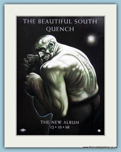 The Beautiful South Dumb-Quench Set Of 2 Original Music Adverts 1998 (ref AD3428)