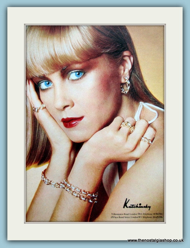 Kutchinsky Jewellery Set Of 2 Original Adverts 1976 (ref AD6259)