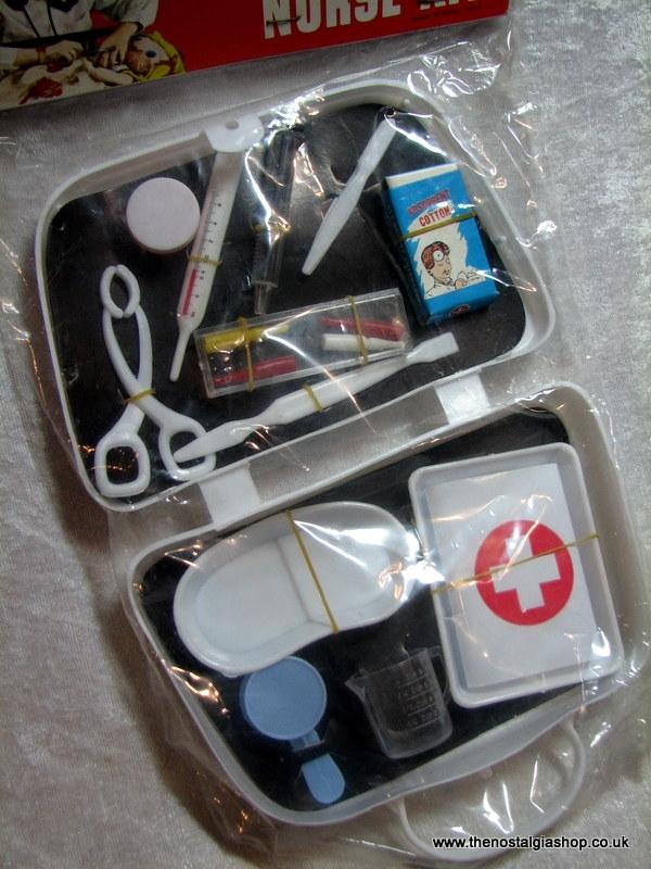 Junior Nurse Kit. Child's Toy  1960s, 70s, Unused (ref Nos100)