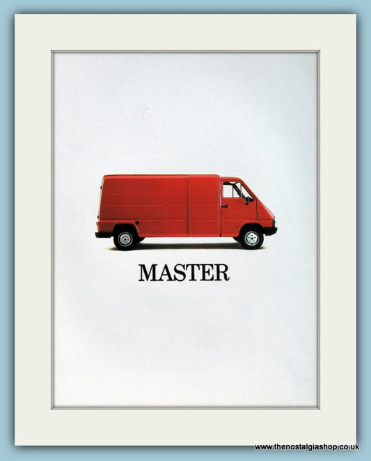 Renault Vans Set of 3 Original Adverts 1988 (ref AD2991)