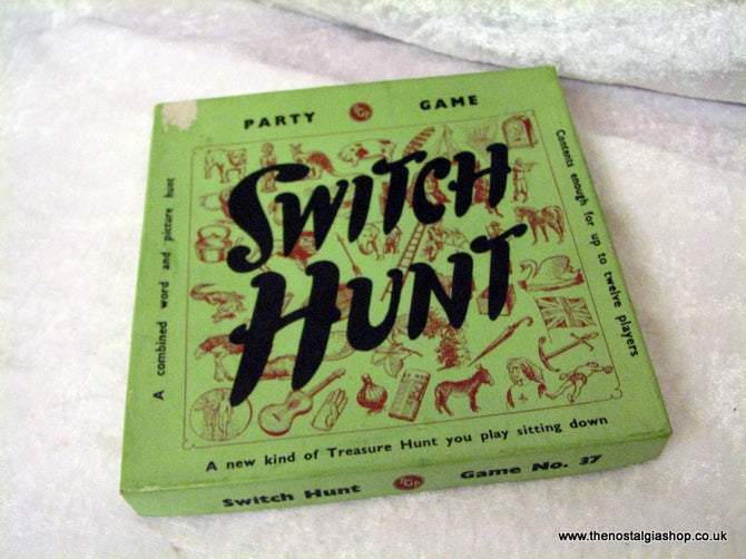 Switch Hunt, Vintage Party Game. (ref nos060e)