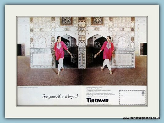 Tintawn Carpets Original Advert 1977 (ref AD2557)
