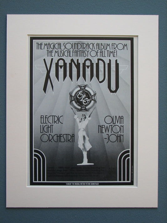 Xanadu Set of 2 Original Adverts 1980 (ref AD674)