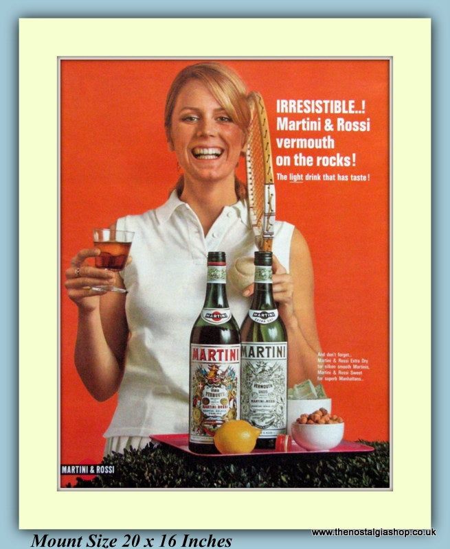 Martini Vermouth Original Advert 1968 (ref AD9343)