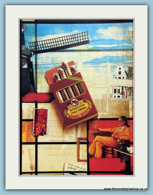 Ritmeester Cigars. Original Advert 1980 (ref AD6038)