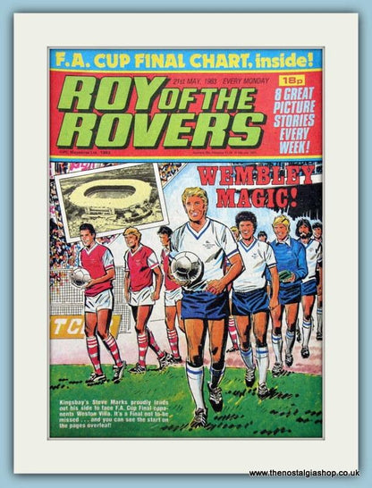 Roy Of The Rovers, Lot of 3 Original Covers. (ref AD2993)