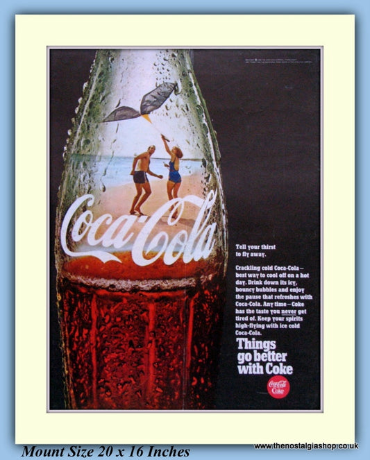Coca-Cola Original Drink Advert 1968 (ref AD9327)