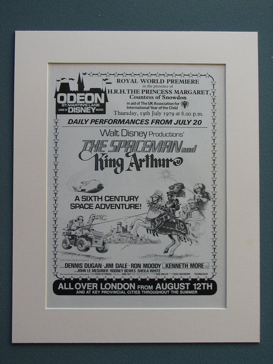 The Spaceman and King Arthur 1979 Original advert (ref AD660)
