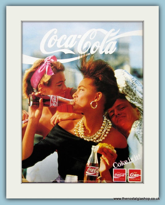 Coca Cola Original Advert 1987 (ref AD2267)
