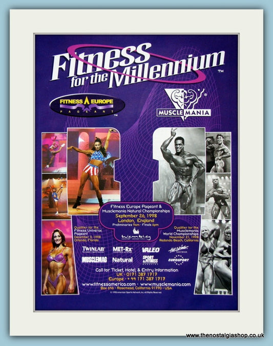 Fitness For The Millennium Original Advert 1998 (ref AD3936)