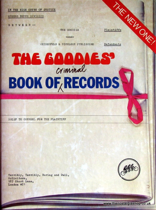 The Goodies Book Of Criminal Records .(ref b61)