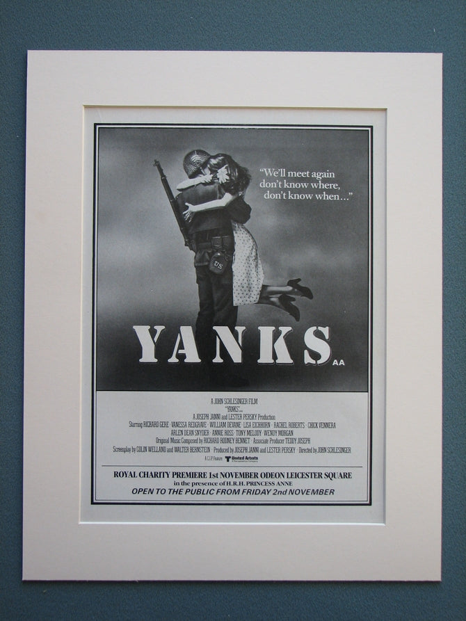 Yanks 1979 Original advert (ref AD727)