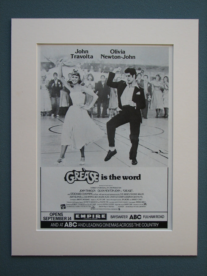 Grease Original Advert 1978 (ref AD671)