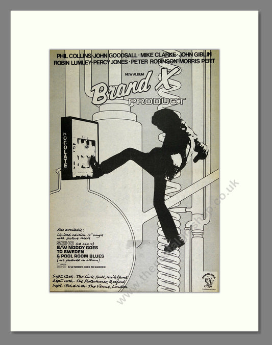 Brand X - Product. Vintage Advert 1979 (ref AD16184)