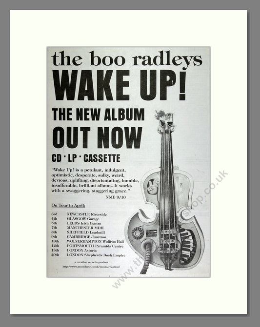 Boo Radleys (The) - Wake Up!. Vintage Advert 1995 (ref AD16221)
