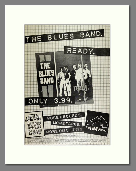 Blues Band (The) - Ready. Vintage Advert 1980 (ref AD16241)