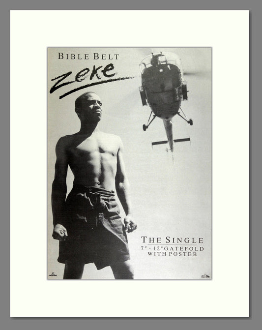 Bible Belt - Zeke. Vintage Advert 1988 (ref AD16253)