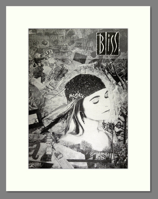Bliss - Love Prayer. Vintage Advert 1989 (ref AD16254)
