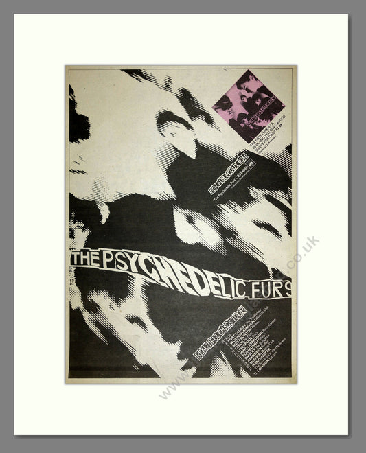 Psychedelic Furs (The) - Beautiful Chaos Tour. Vintage Advert 1980 (ref AD16582)