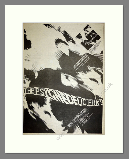 Psychedelic Furs (The) - Beautiful Chaos Tour. Vintage Advert 1980 (ref AD16583)