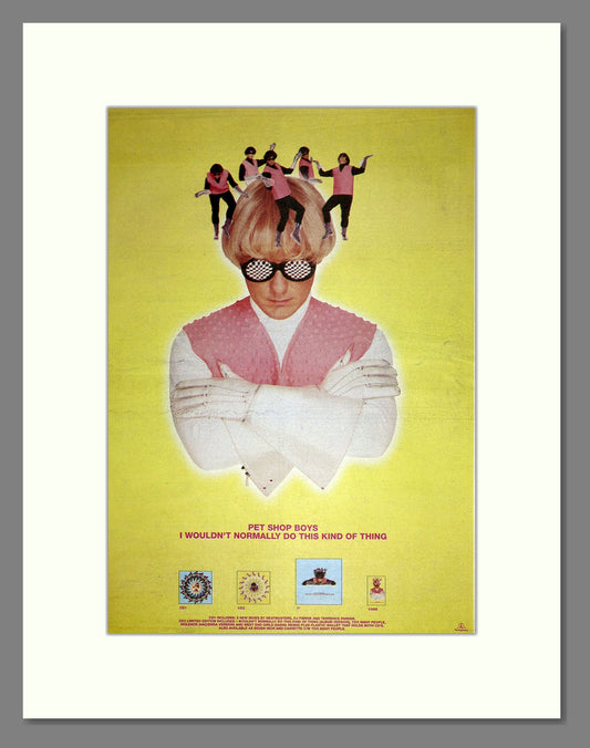 Pet Shop Boys - I Wouldn't Normally Do This Kind of Thing. Vintage Advert 1993 (ref AD16652)