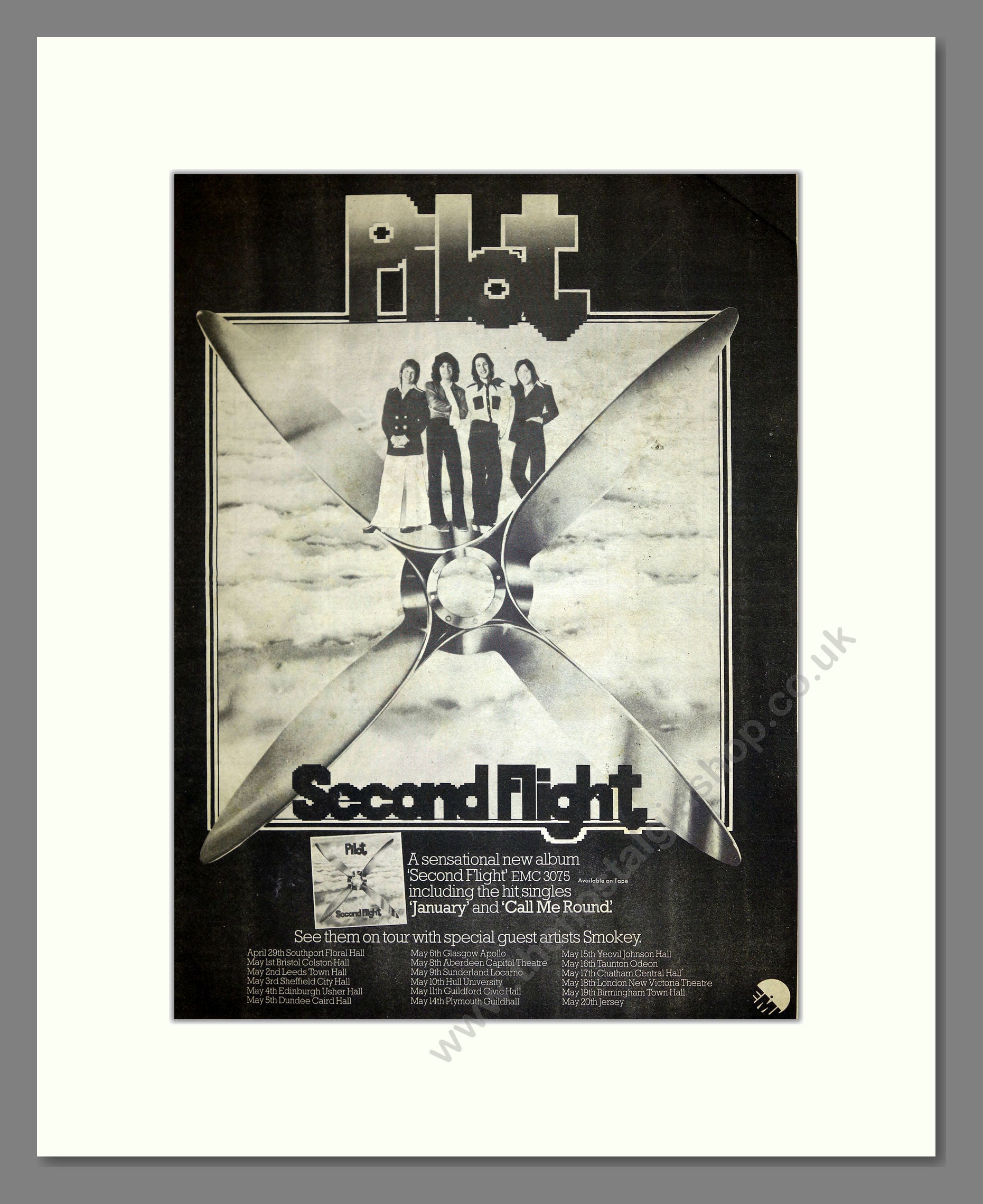 January Song Pilot - Second Flight. Vintage Advert 1975 (ref AD16686) – The ...