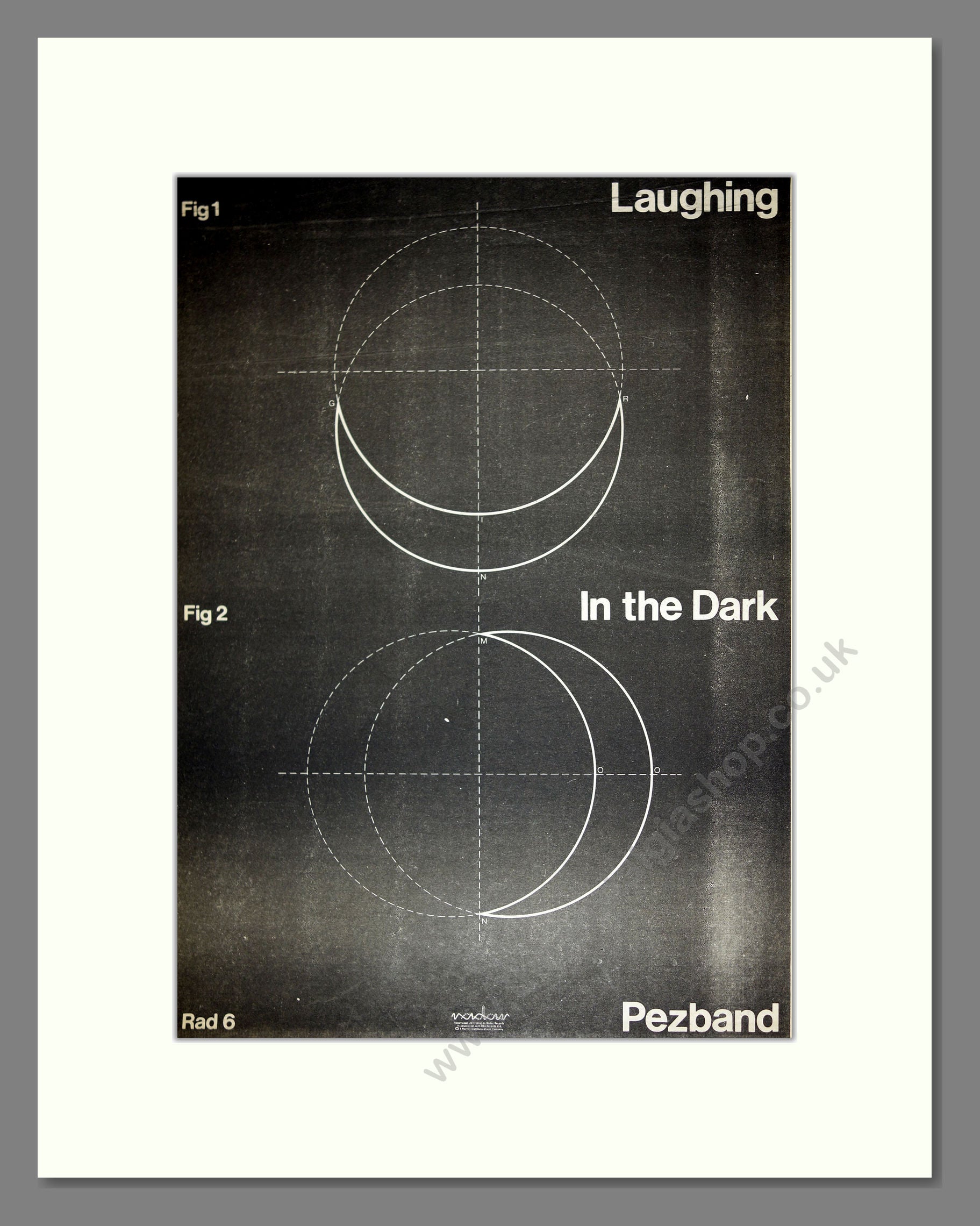Pezband - Laughing in the Dark. Vintage Advert 1978 (ref AD16750)