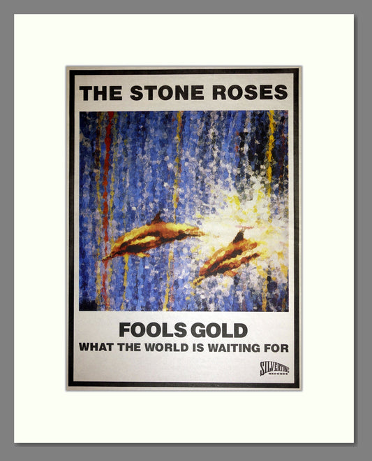 Stone Roses (The) - Fools Gold. Vintage Advert 1989 (ref AD16855)