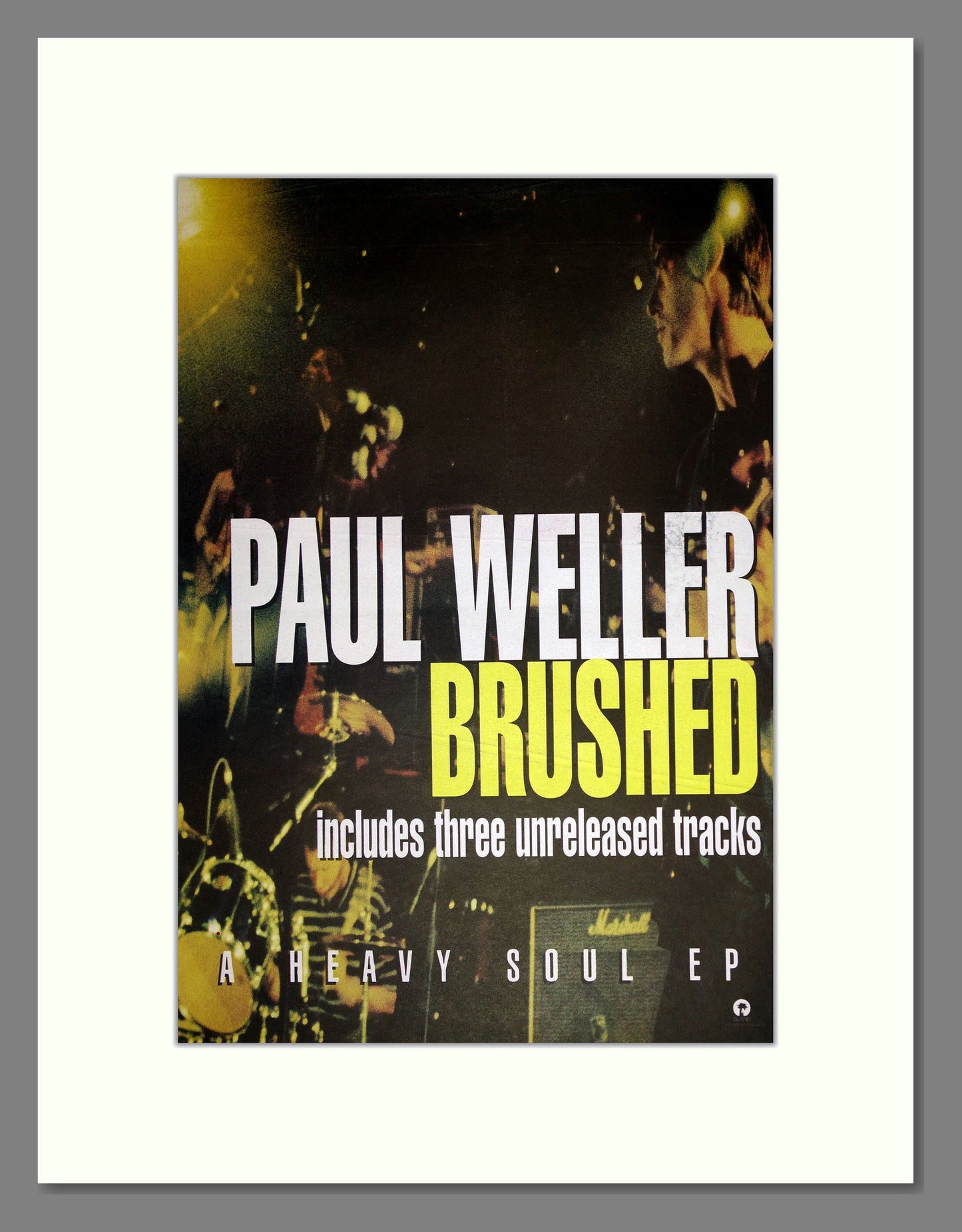 Paul Weller - Brushed. Vintage Advert 1997 (ref AD16879)
