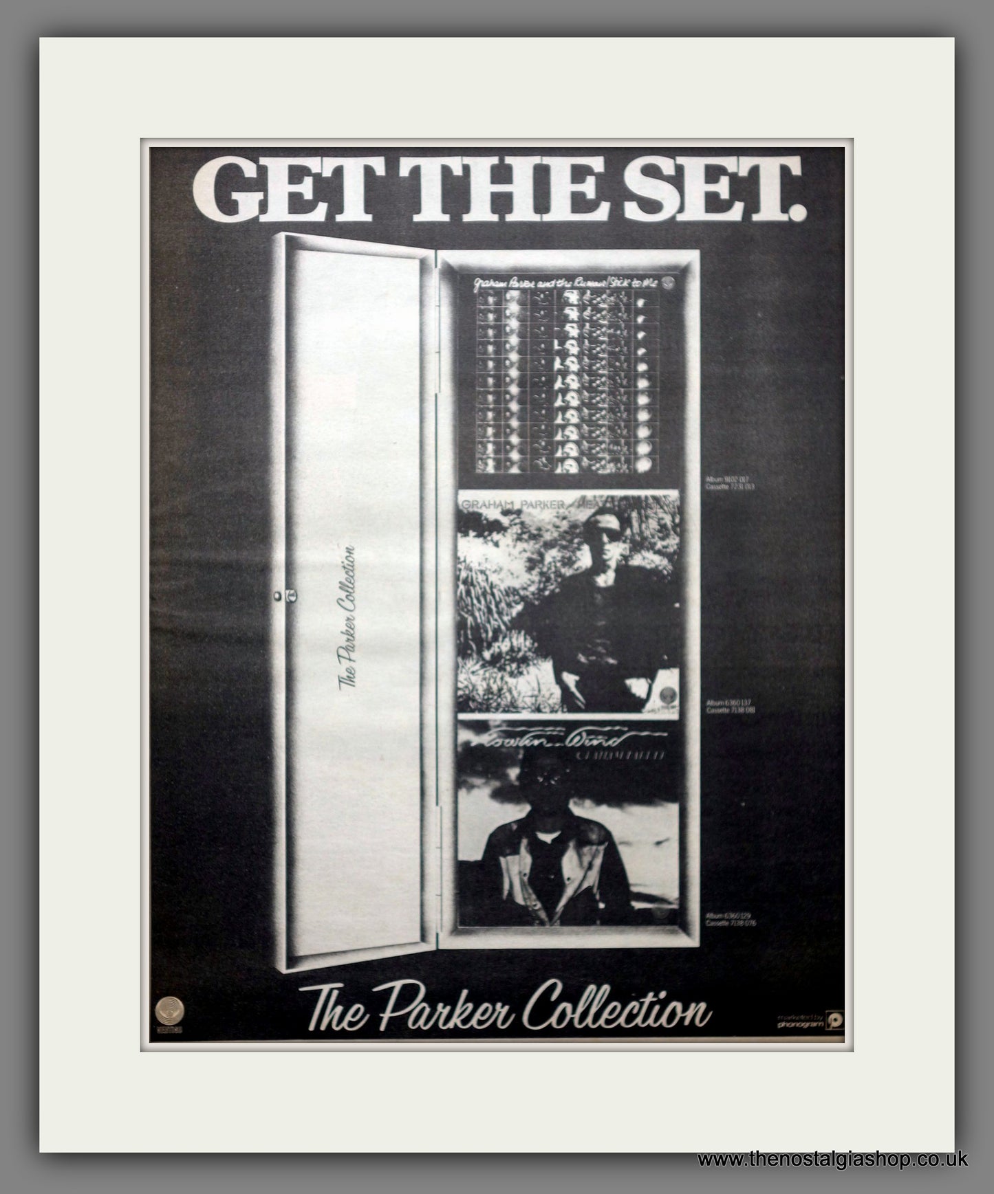 Graham Parker And The Rumour. The Collection. Original Advert 1977 (ref AD14143)