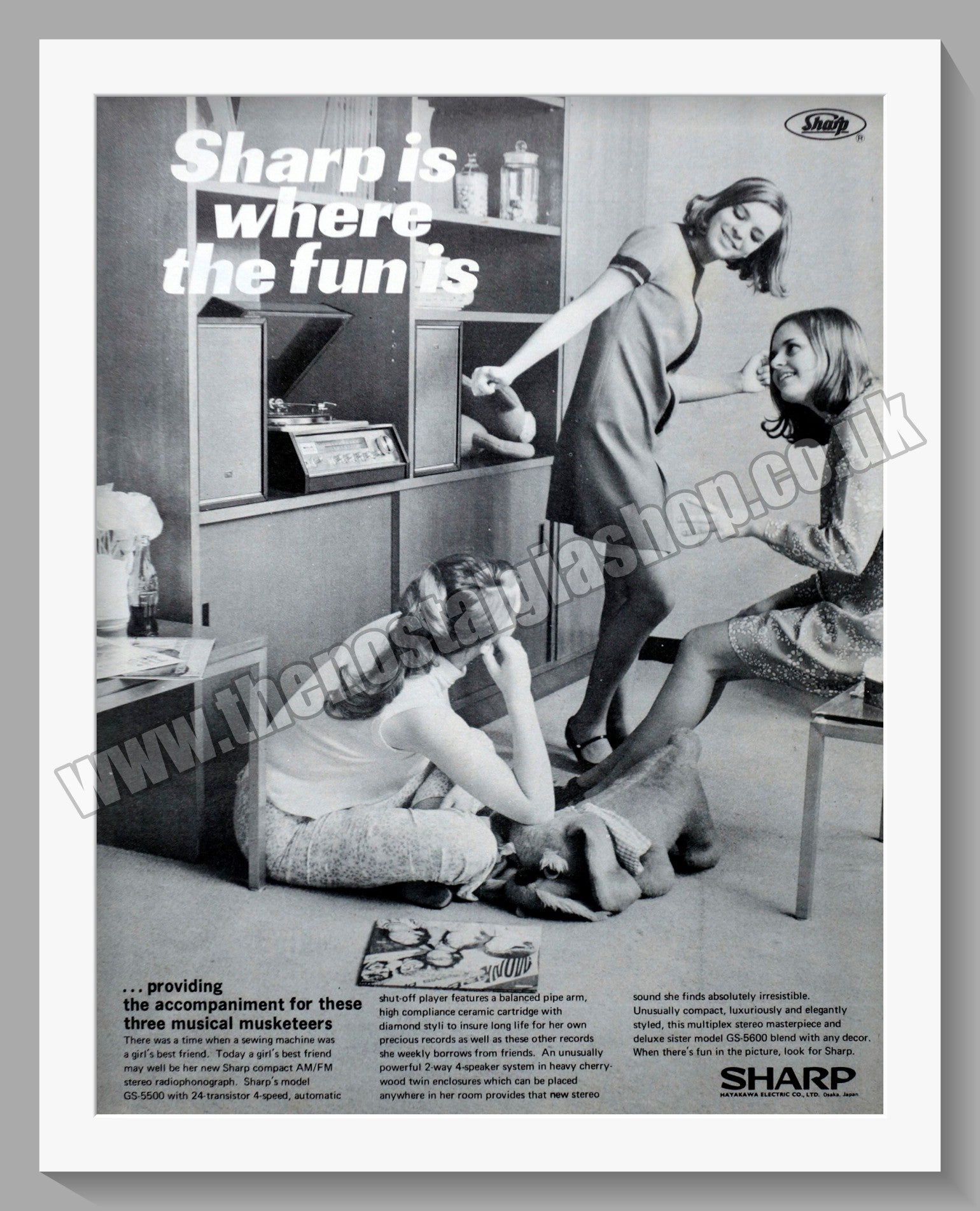 Sharp Radio Phonograph. Original Advert 1964 (ref AD300501) – The ...
