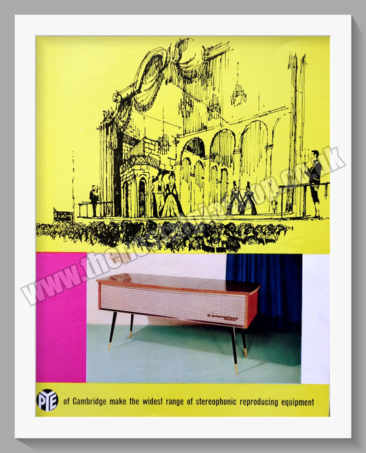 Pye Stereo Unit . Original Advert 1961 (ref AD300589)