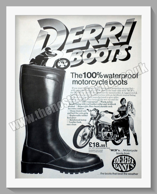 Derry Boots. Original Advert 1979 (ref AD57646)