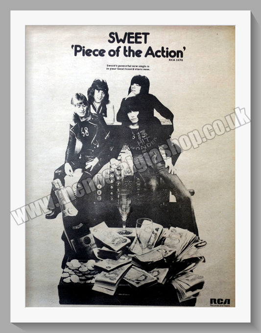 Sweet Piece Of The Action. Vintage Advert 1975 (ref AD14687)