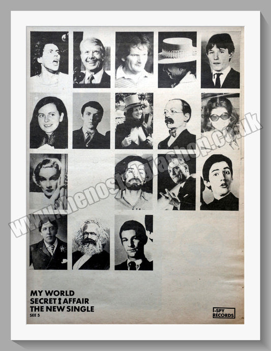 My World Secret Affair. Original Vintage Advert 1980 (ref AD14727)