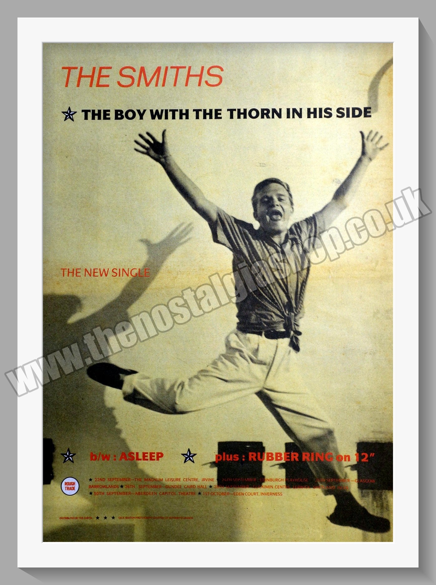 Smiths (The) The Boy With The Thorn In His Side. Original Vintage Advert 1985 (ref AD14740)