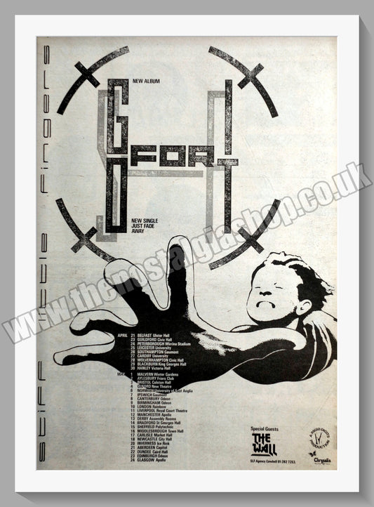 Stiff Little Fingers Go For It. Original Vintage Advert 1981 (ref AD14743)