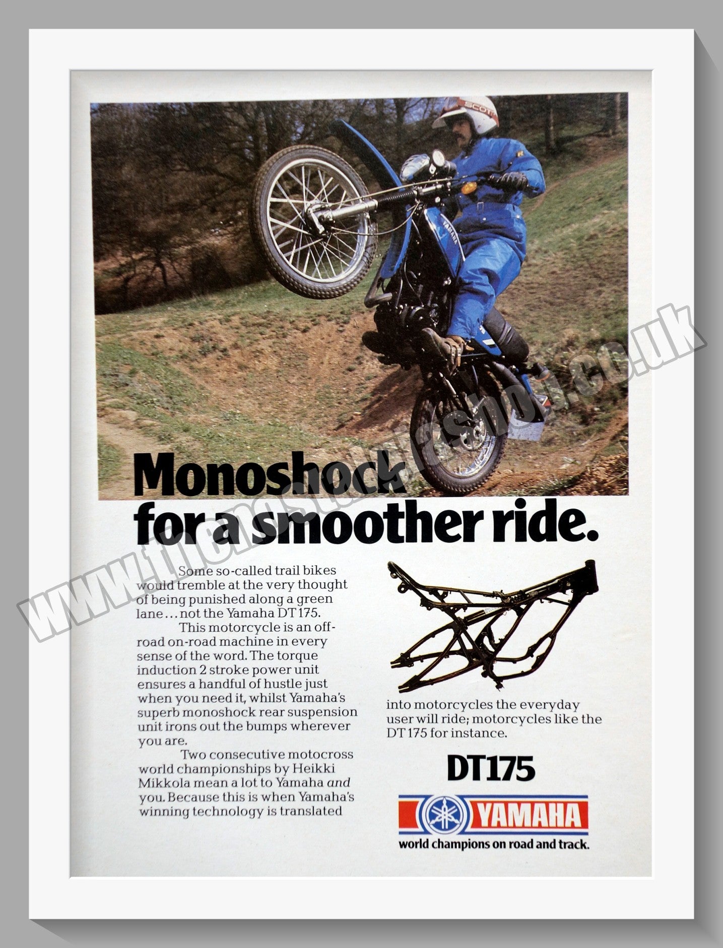 Yamaha DT175 Trail Bike. Original Advert 1979 (ref AD57852)