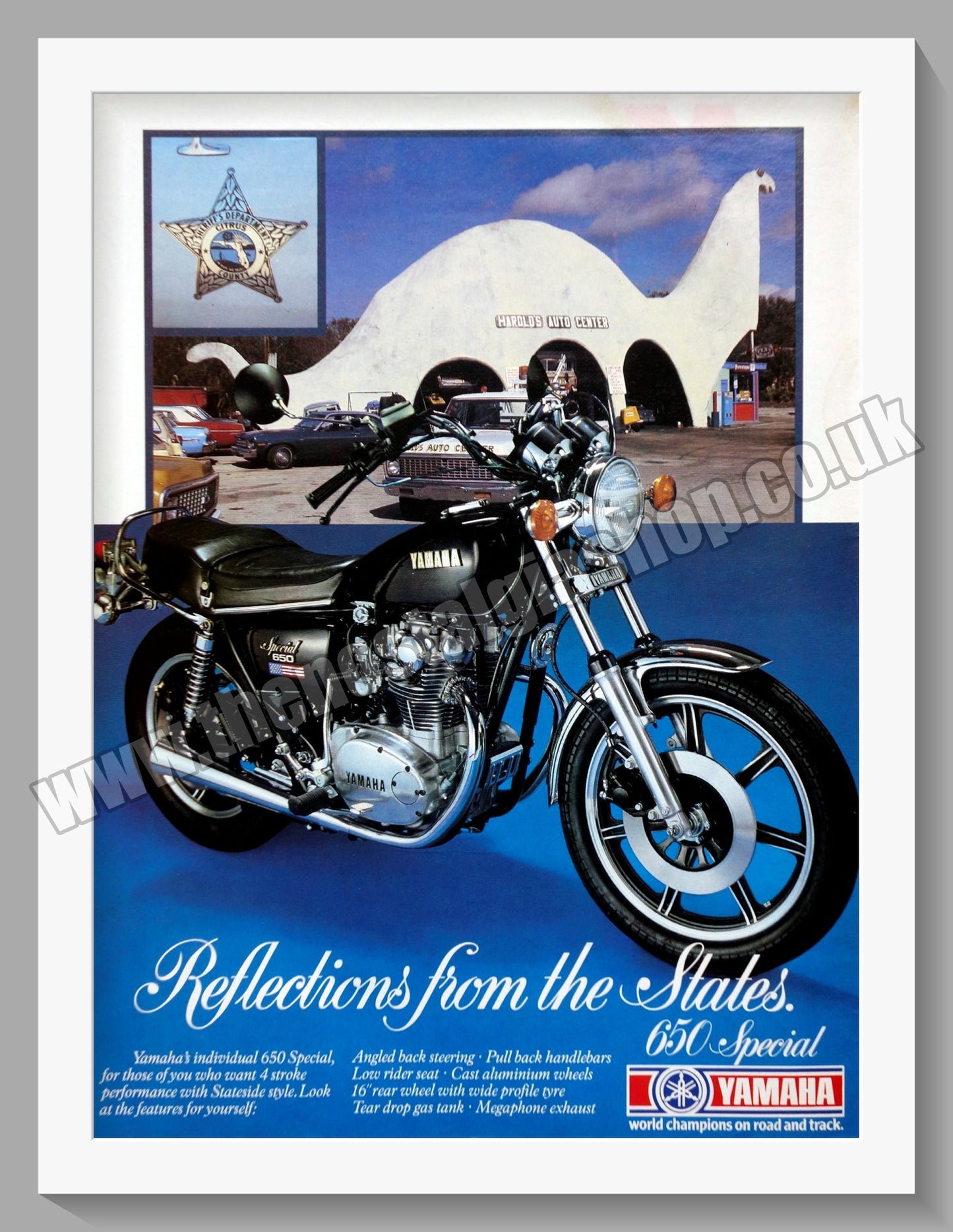 Yamaha Motorcycles. Original Advert 1979 (ref AD57964)
