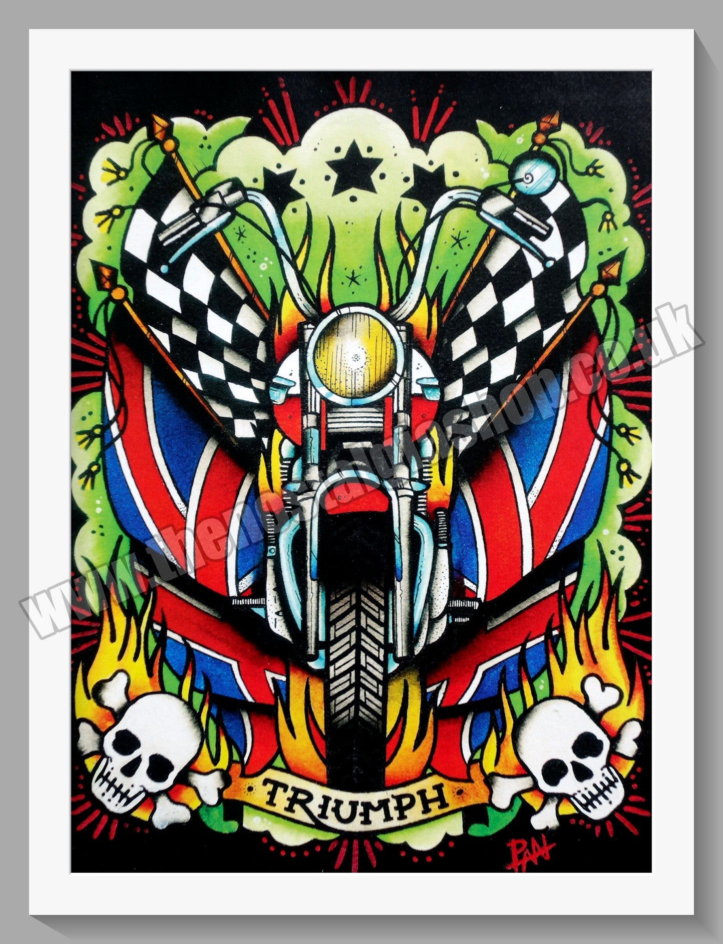 Triumph Motorcycles. Original advert 2013 (ref AD58039)