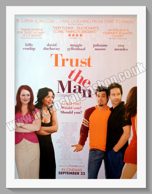 Trust The Man. 2006 Original Advert (ref AD58319)
