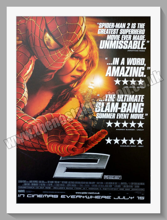 Spiderman 2. 2004 Original Advert (ref AD58331)